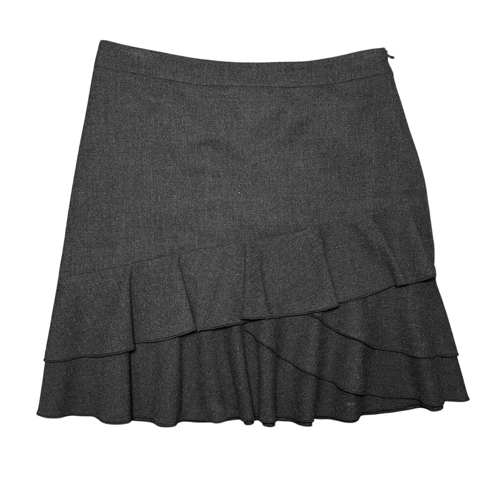 VTG 90s Y2K Minimalist Grunge Skirt M Dark Academia Flutter Streetwear Indie